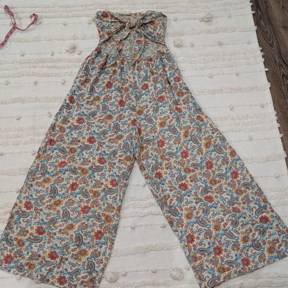 Patrons of Peace Multicolor Paisley Jumpsuit